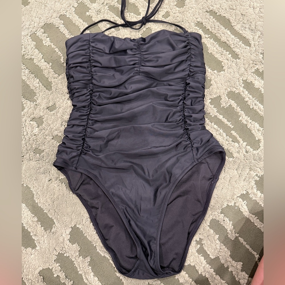 J crew one piece with rouching